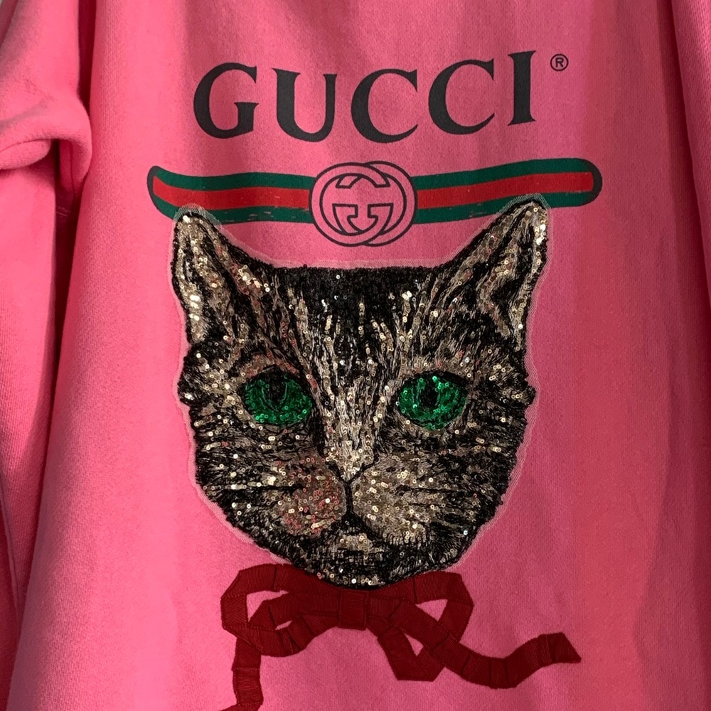 Gucci sweatershirt mystic cat